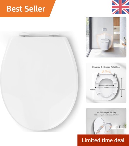 Soft close oval - oval, toilet