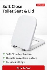 Pipishell Square Toilet Seat